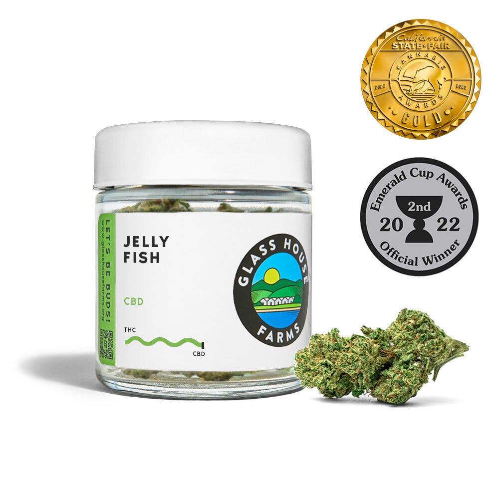 CBD Jelly Fish Flowers Glass House Farms