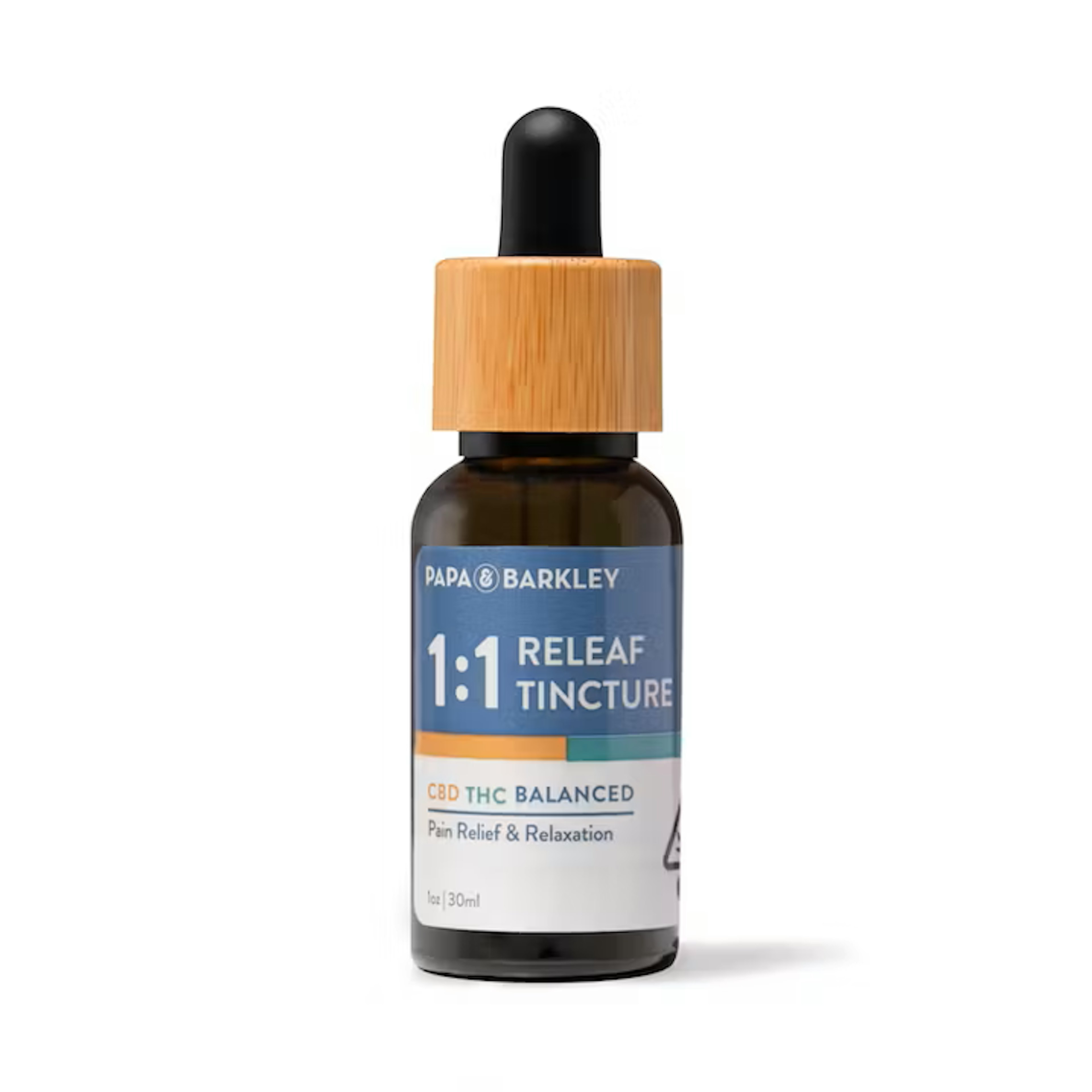 Tincture: Balanced 1:1 Releaf (30ml) - Papa & Barkley - - $70 - Tincture