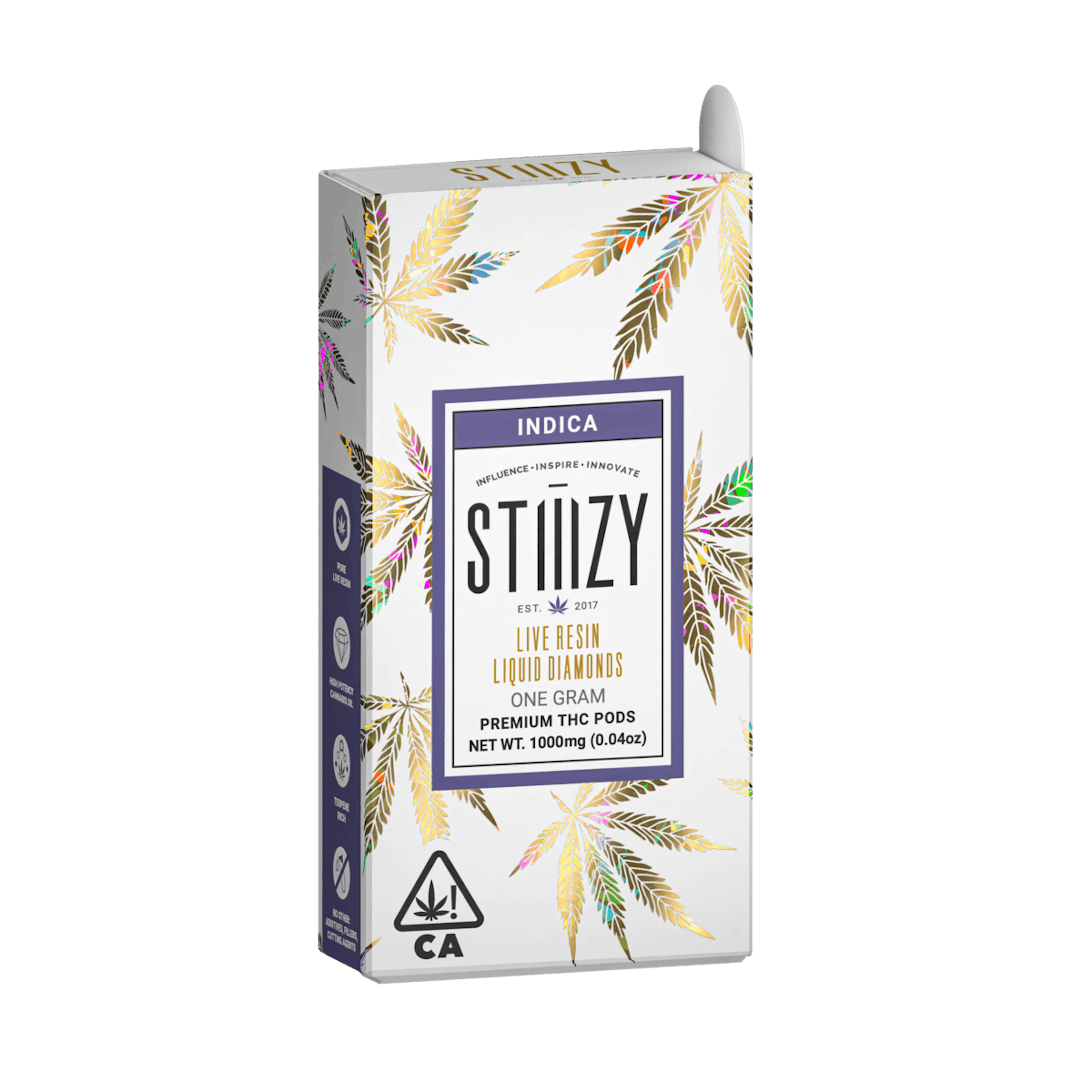 White Widow | Live Resin Liquid Diamonds Pod - 1g - STIIIZY - - $31.50 - Cartridges / Pens