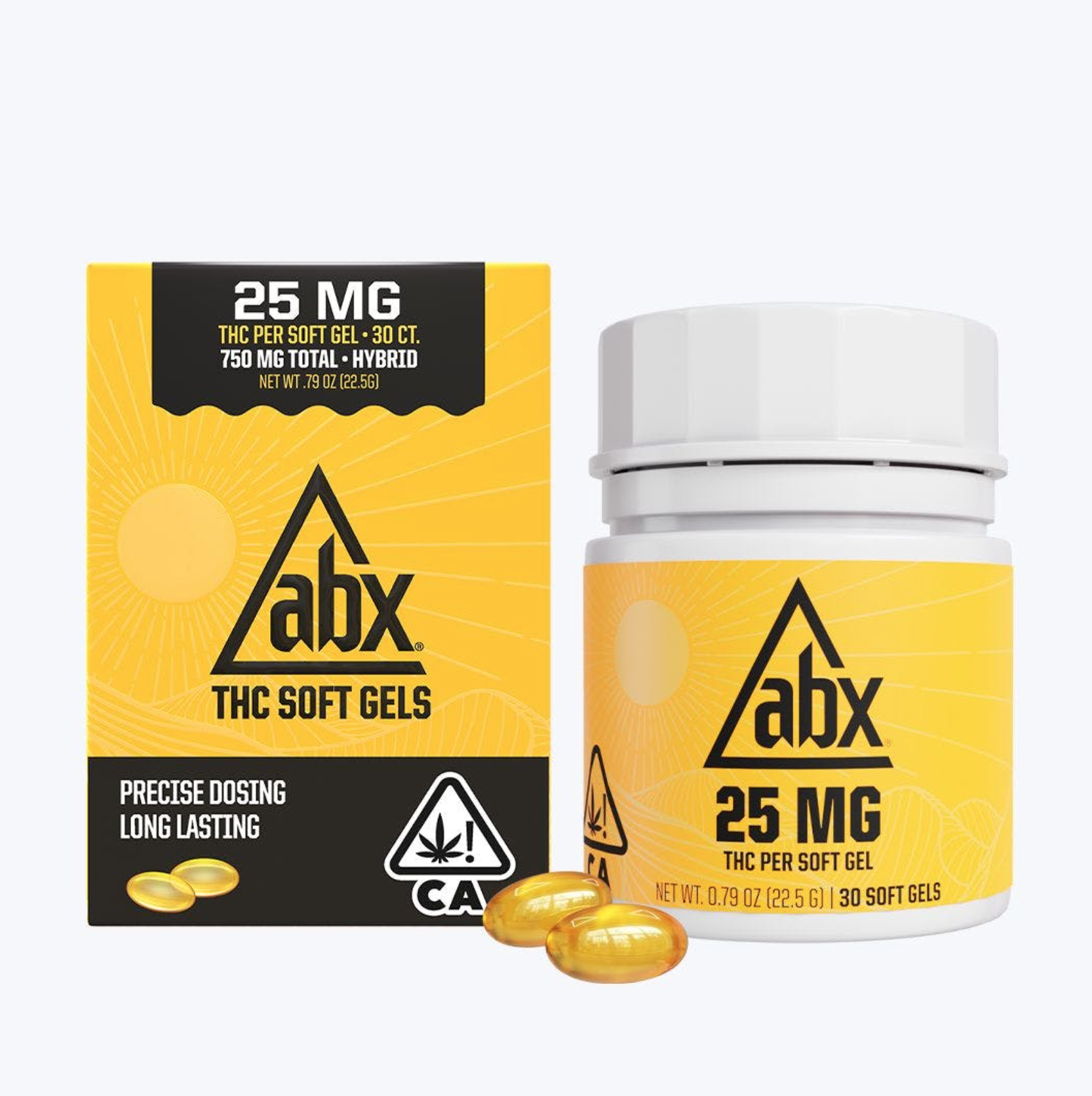 10mg THC Soft Gel Capsules (10 Pack) - Absolute Xtracts | Menu