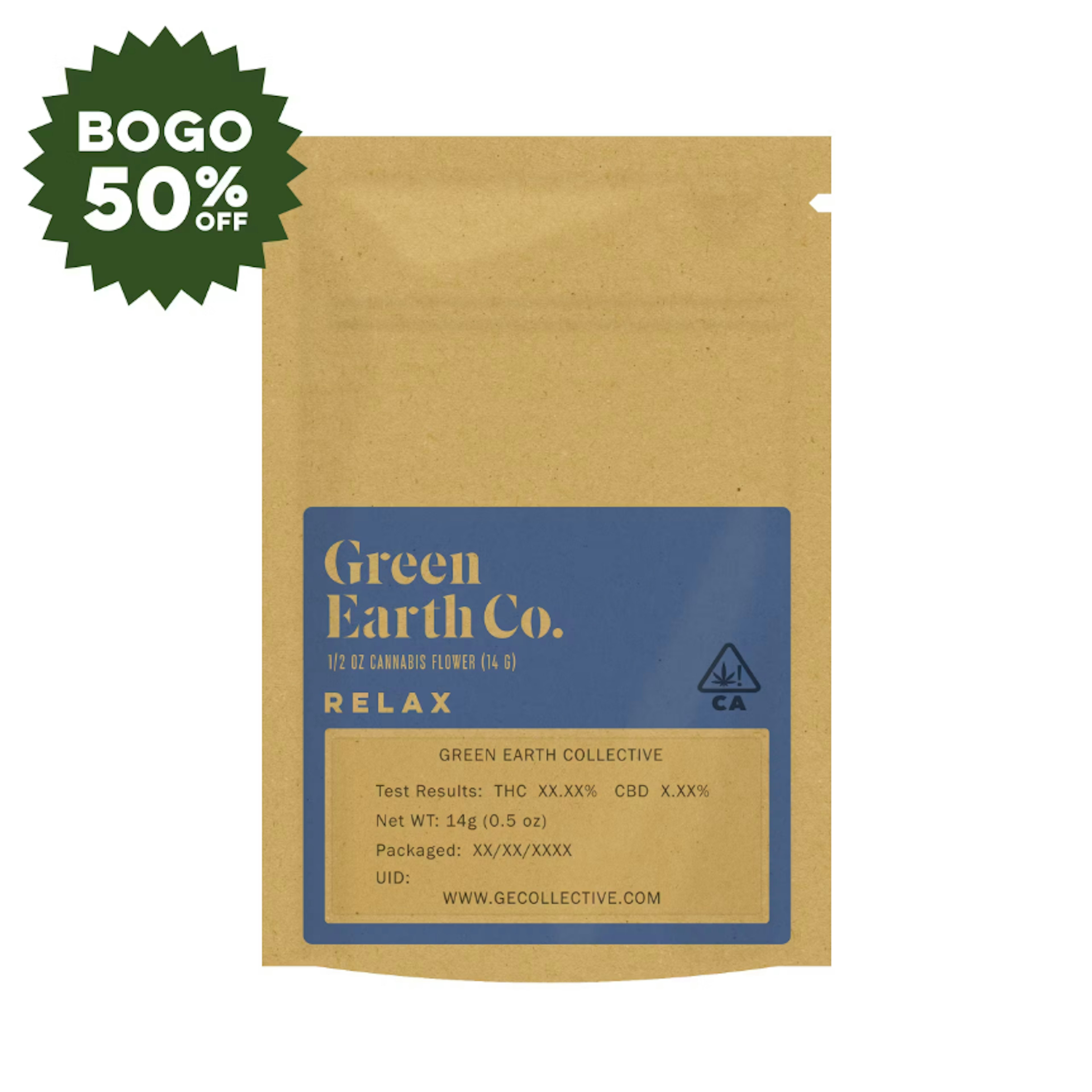 Green Earth: Top Shelf Runtz 1/2 Oz Pre-pack - 14g - Green Earth Co. - - $95 - Flower