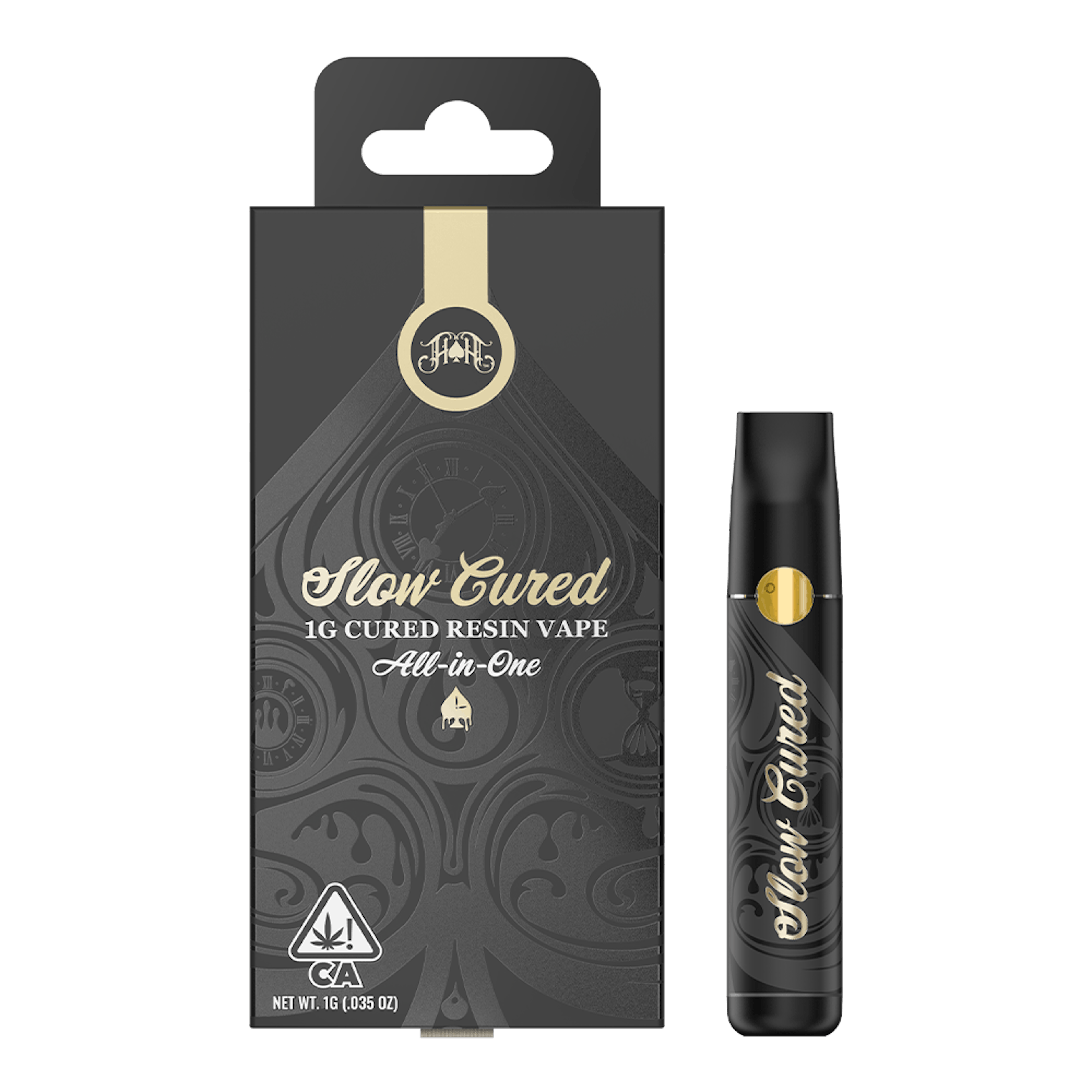 Heavy Hitters: Hardcore OG Slow Cured All-In-One Disposable Vape - 1g - Heavy Hitters - - $55 - Disposables