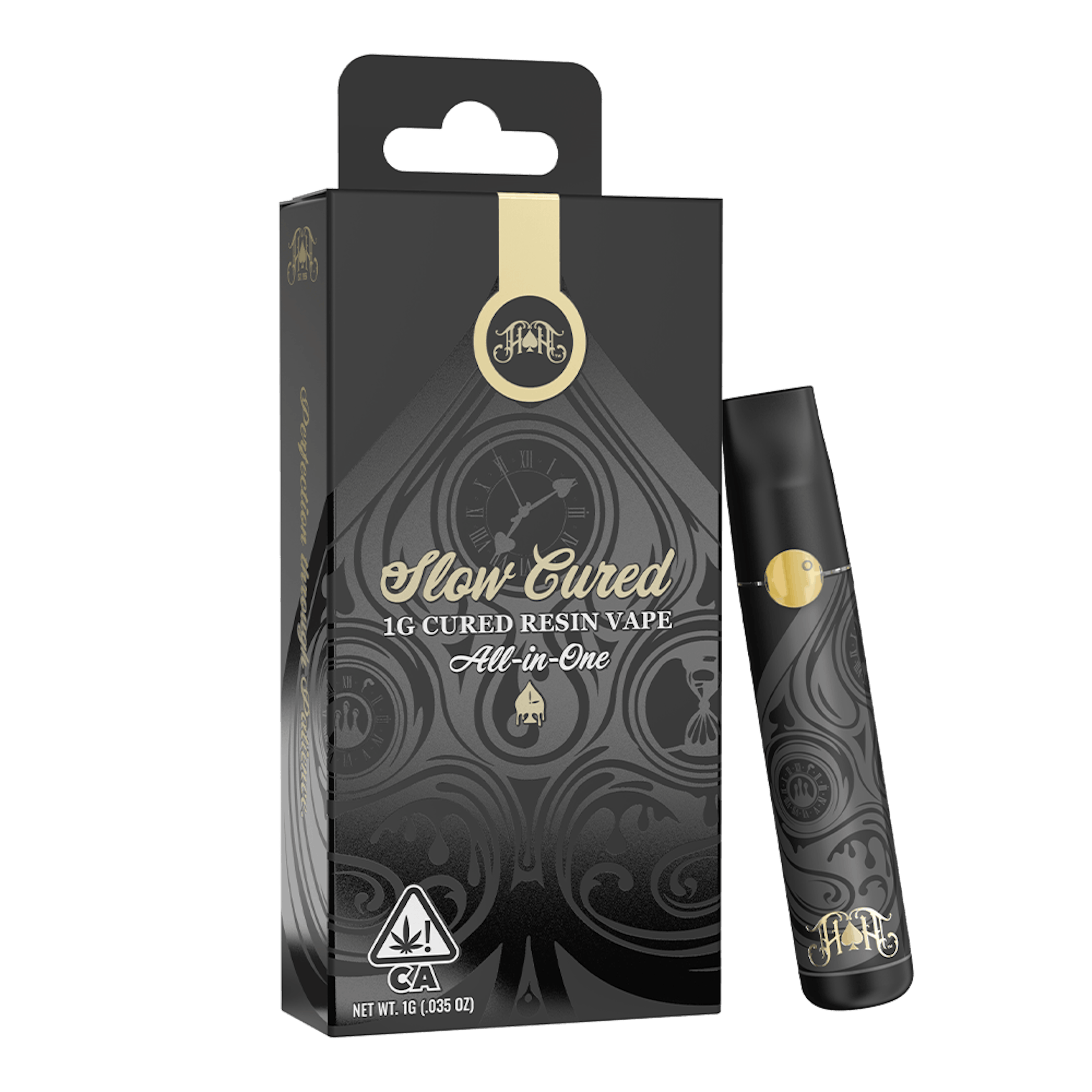 Heavy Hitters: Orange Push Pop Slow Cured All-In-One Disposable Vape - 1g - Heavy Hitters - - $55 - Disposables